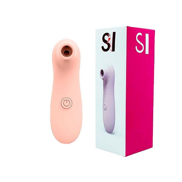 YOUVIBE SI - Estimulador De Clitóris Com 10 Níveis De Sucção Em Silicone De Toque Macio E Aveludado | Cor: Salmão