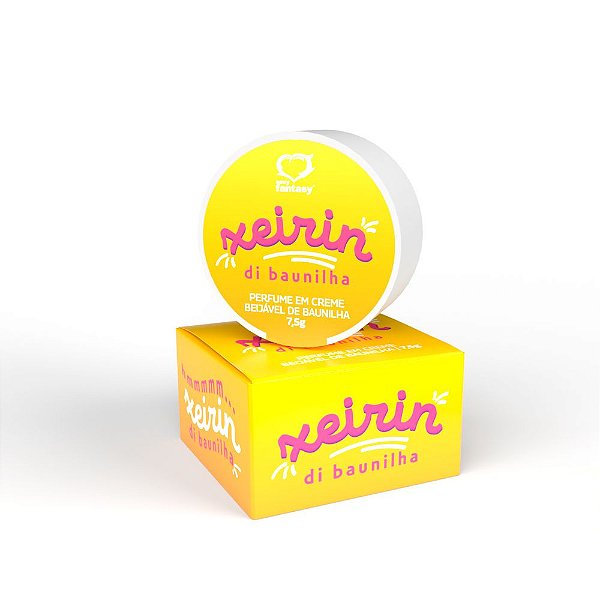 Xeirin Di Baunilha Perfume Em Creme Beijável 7,5G - Sexy Fantasy