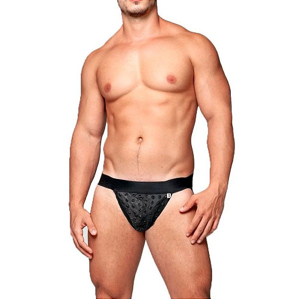 Cueca Jockstrap Tapa Sexo Em Cirre Com Ilhós - SD CLOTHING