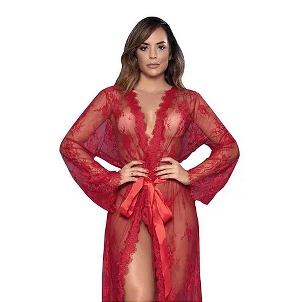 Robe Tule Veste do P 36 ate o Plus Size 46 - Yaffa Lingerie