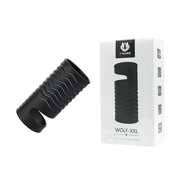 Capa Peniana Com Textura Estimuladora - S-Hande Wolf-XXL