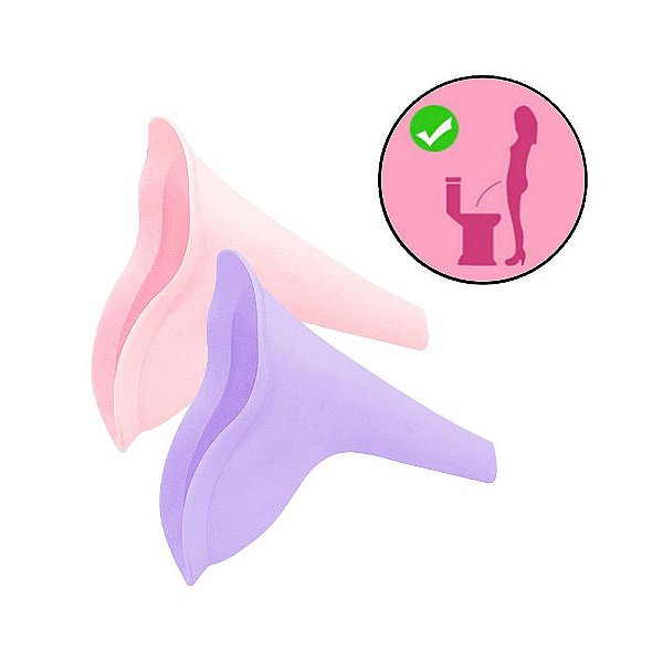 Condutor Urinário Flexível Feminino - Travel Urinal