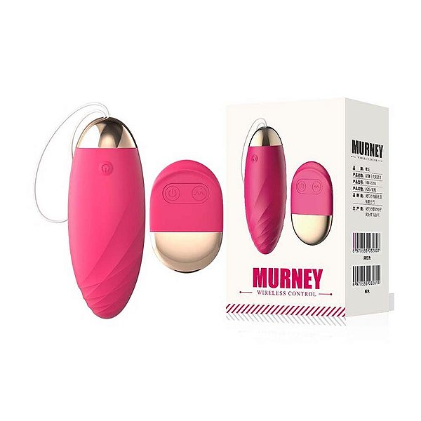 Bullet Cápsula Vibratória 10 Modos Vibração com Controle Remoto - Murney