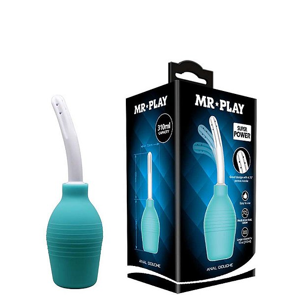 Ducha Íntima Anal e Vaginal com Aplicador 310ml - Mr Play Anal Douche