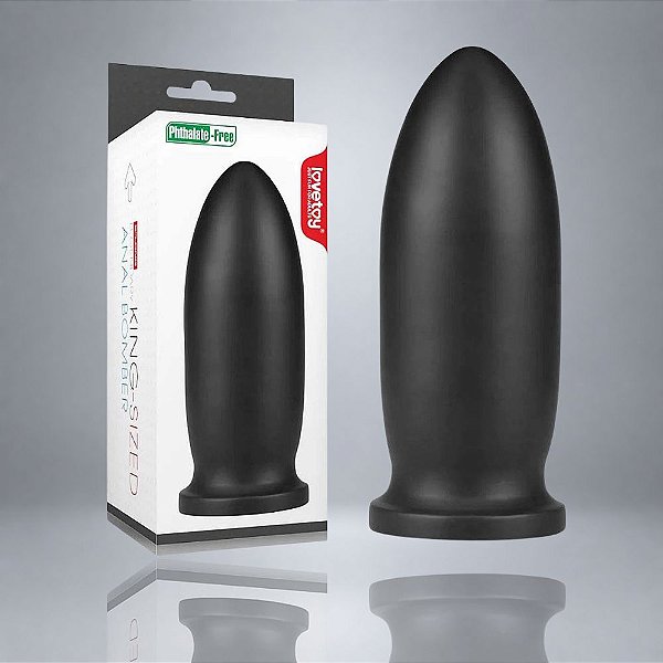 Plug Anal Grande e Grosso 23 x 8,5 Cm - Lovetoy Anal Bomber