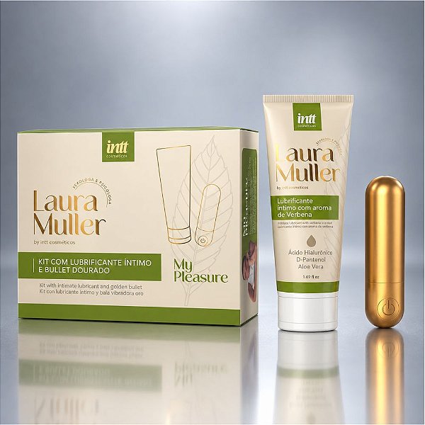 Kit Lubrificante Verbena E Bullet Recarregável – My Pleasure Laura Muller Intt