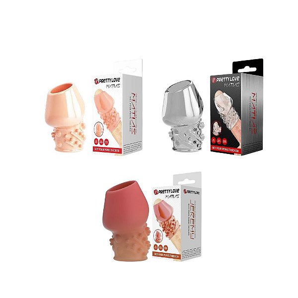 Capa Peniana Para Glande 6,5 X 3,6 cm - Pretty Love Matias