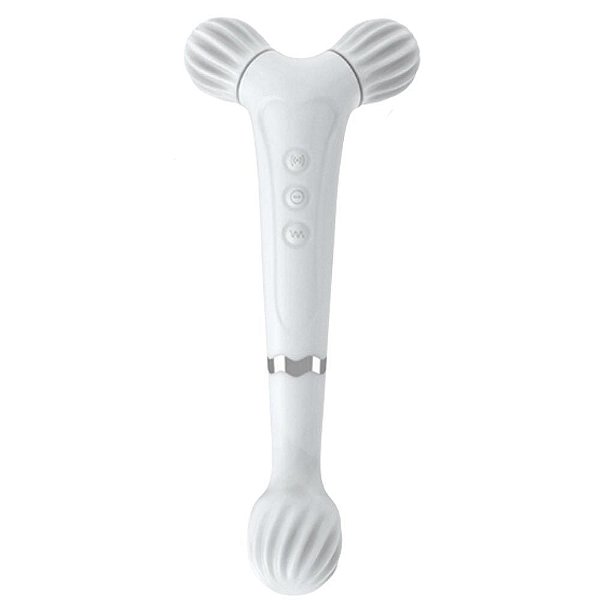 Massageador com 3 Pontas Massageadoras - Me Ame Sex Toys