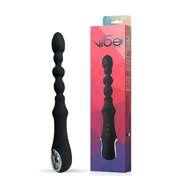 Vibrador Flexível com Alça Metalizada - Good Vibe Toys