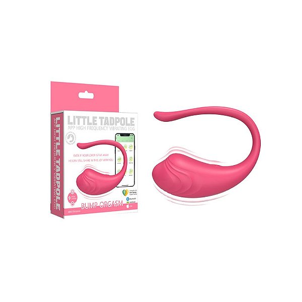 Bullet Recarregável com Controle Via Aplicativo - Little Tadpole