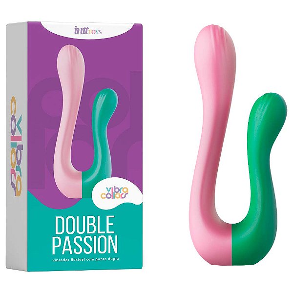 Vibrador Double Passion: 10 Modos de Vibração - Intt Toys