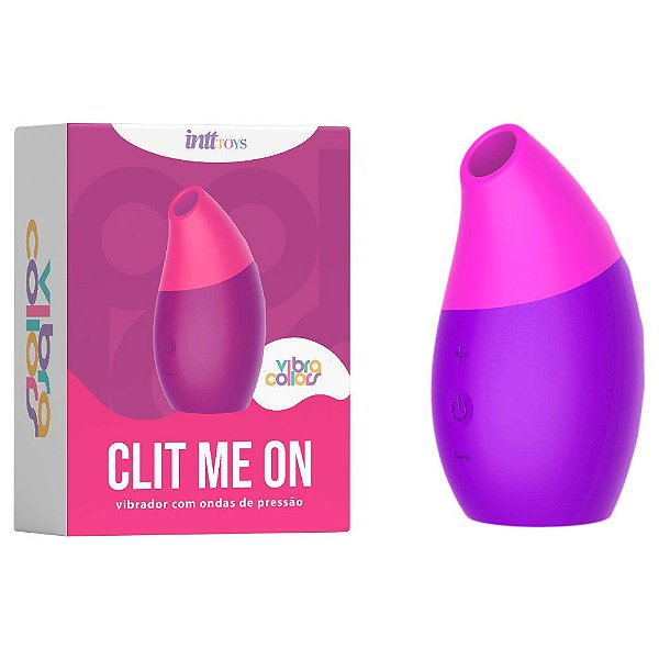 Vibrador Clit Me On: Estimulação Clitoriana Perfeita - Intt Toys