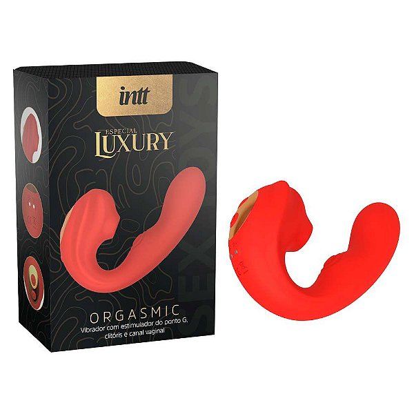Vibrador Tripla Estimulação - Orgasmic By Intt Toys