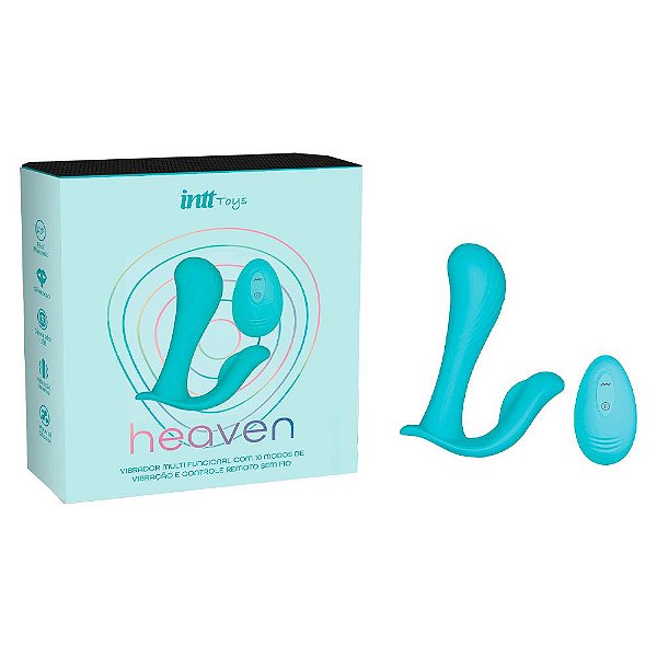 Vibrador Heaven: Estimulação Dupla e Controle Remoto - Intt Toys