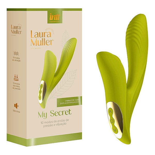 Vibrador Dupla Estimulação -  Laura Muller By Intt Toys