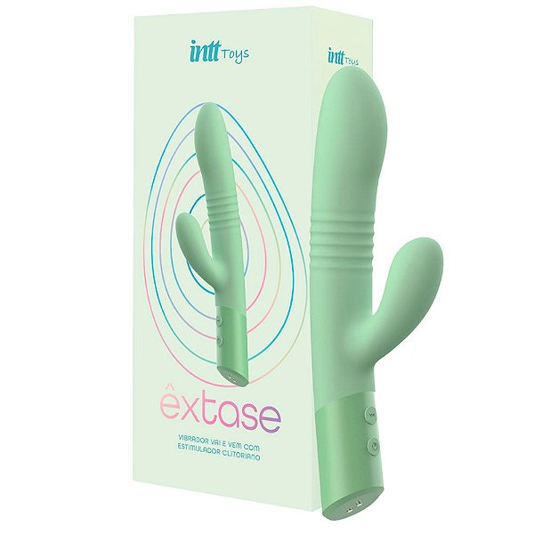 Vibrador Êxtase: Vibração e Movimentos Vai e Vem - Intt Toys