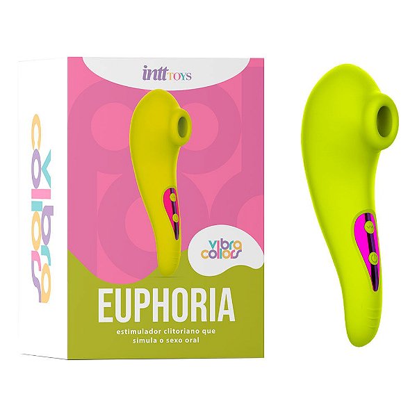 Estimulador de Clitóris : Com Ondas de Pressão - Euphoria Intt Toys