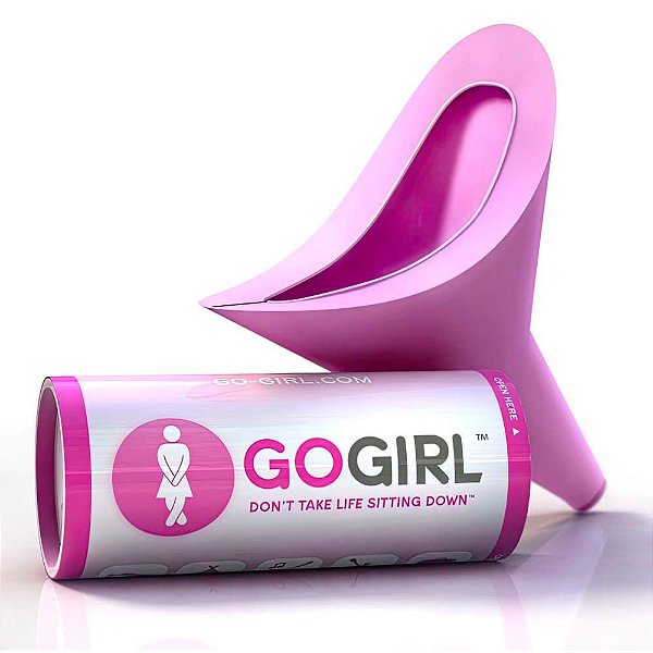 Condutor Urinário Feminino de Silicone - Go Girl