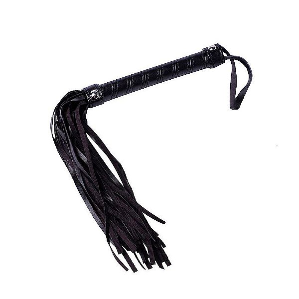 Chibata de Luxo Preta para BDSM - SI