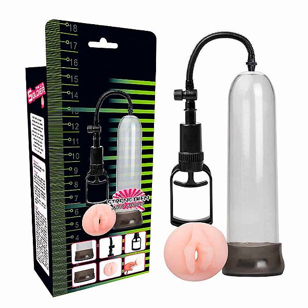 Bomba Peniana com Sucção Manual - Strengthen SI