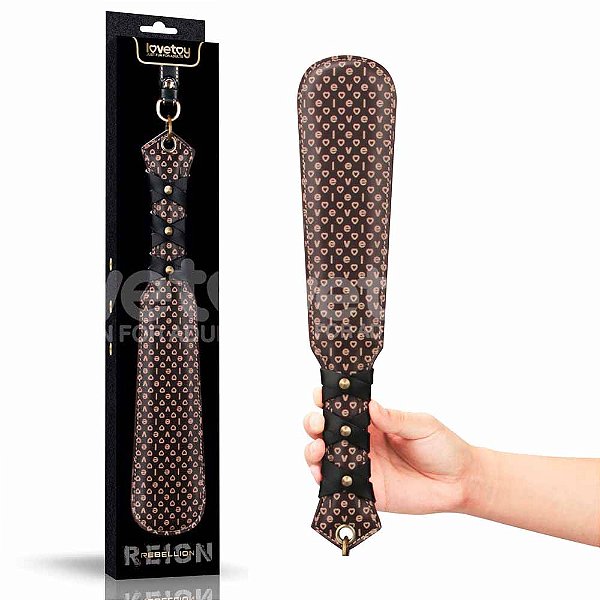 Palmatória de Couro com Detalhes - Rebellion Reign Lovetoy