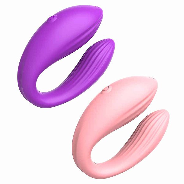 Vibrador para Casal com Controle via Aplicativo - Kara