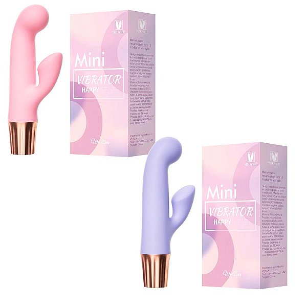 Mini Vibrador Recarregável com 10 Modos de Vibração - Youvibe
