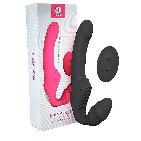 Vibrador Feminino Strap On Sem Cinta Com Vibração - S-Hande Nana-Rct