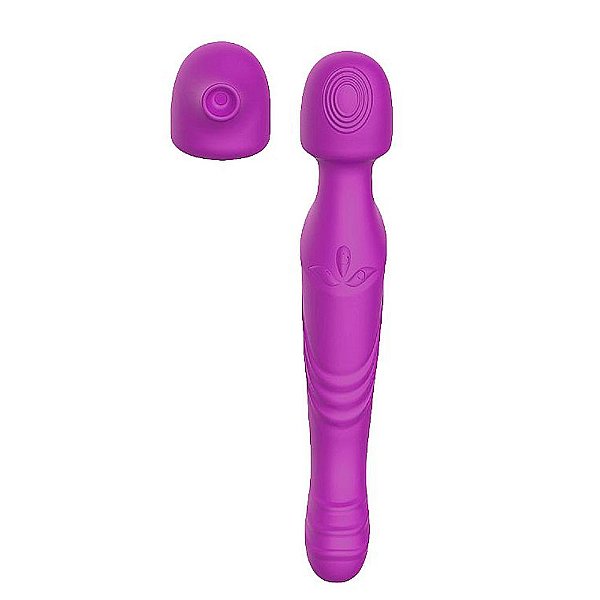 Varinha Mágica com Pulsação Recarregável - Happiness SI