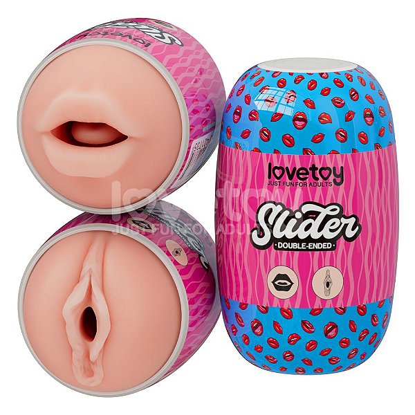 Masturbador Duplo Vagina e Boca - Lovetoy Slider