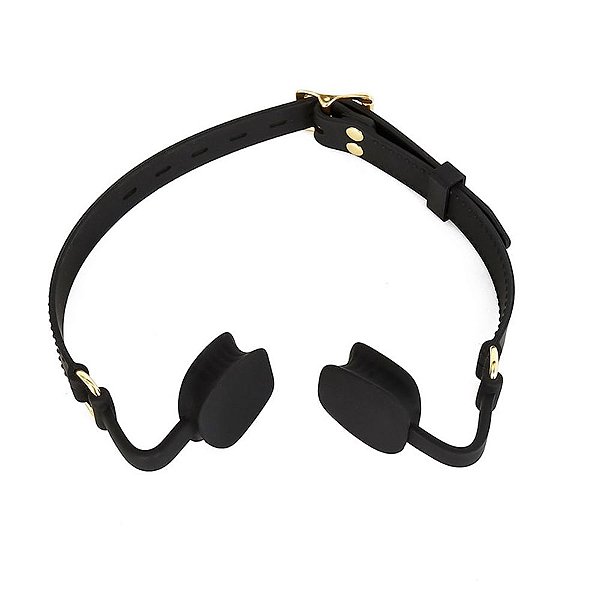 Mordaça com Retrator Duplo e Fivela Ajustável