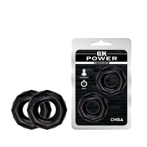 Kit com 2 Anéis Penianos Flexível - GK Power Cadiluck