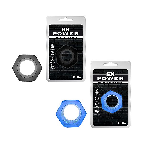 Anel Peniano Formato Hexagonal - Gk Power Nut Bolts