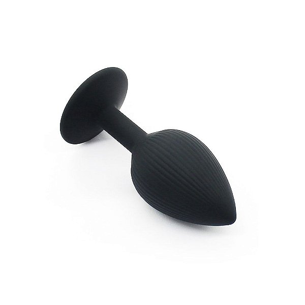 Plug Anal em Silicone Tamanho P - Toque Macio e Confortável