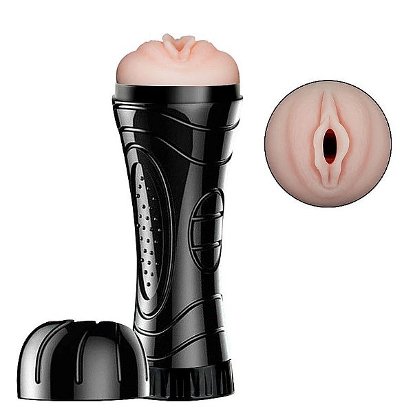 Masturbador Masculino Lanterna Formato Vagina 22,5 cm - Elettra