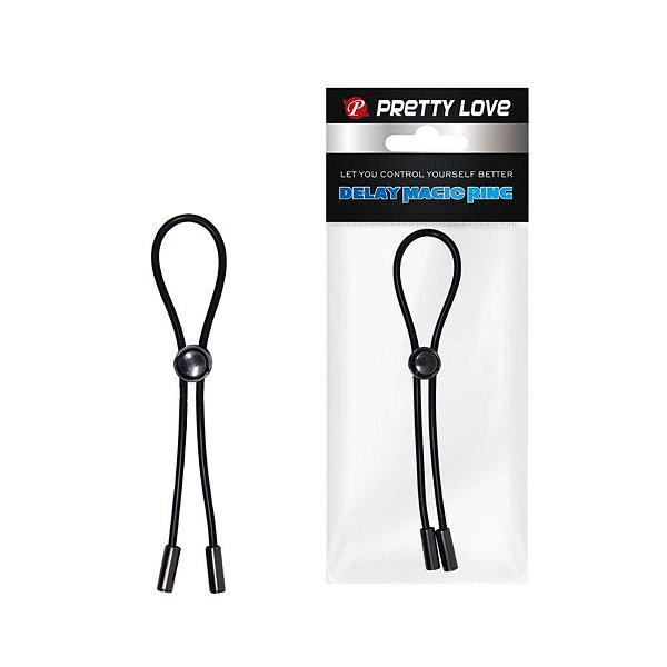 Anel Peniano Ajustável em Silicone - Pretty Love Delay Magic Ring