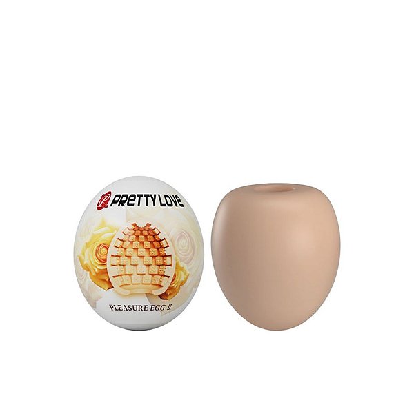 Masturbador Egg com Textura Geométrica em Alto Relevo - Pretty Love