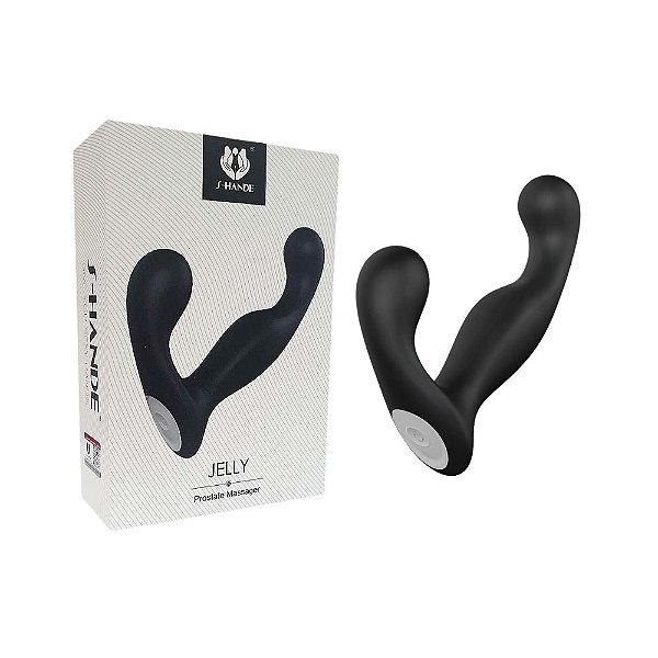 Massageador de Próstata: 9 Modos de Vibração - S-Hande Jelly