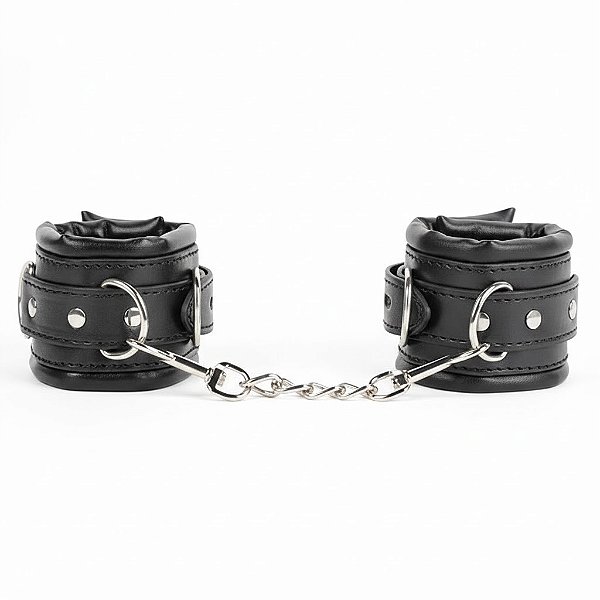 Algema Erótica Luxo com Corrente Removível e Ajuste Profissional – Sexy Import