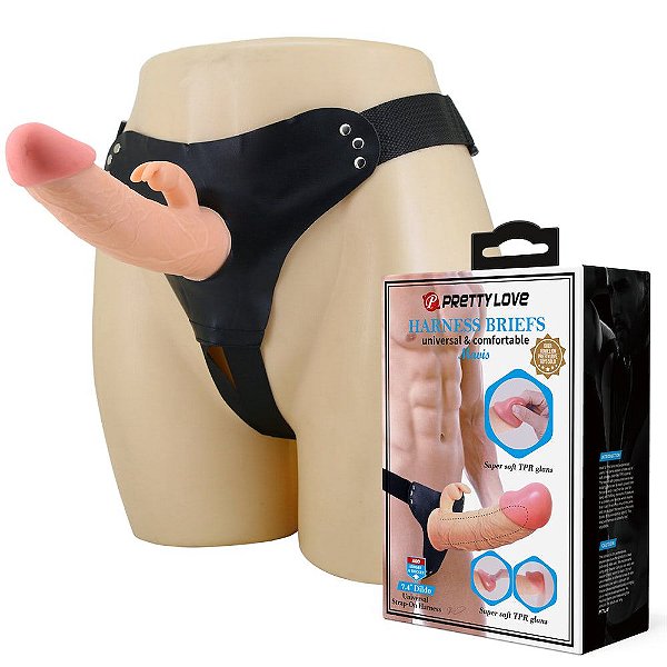 Cinta Peniana Ajustável com Pênis Oco - Pretty Love Mauis