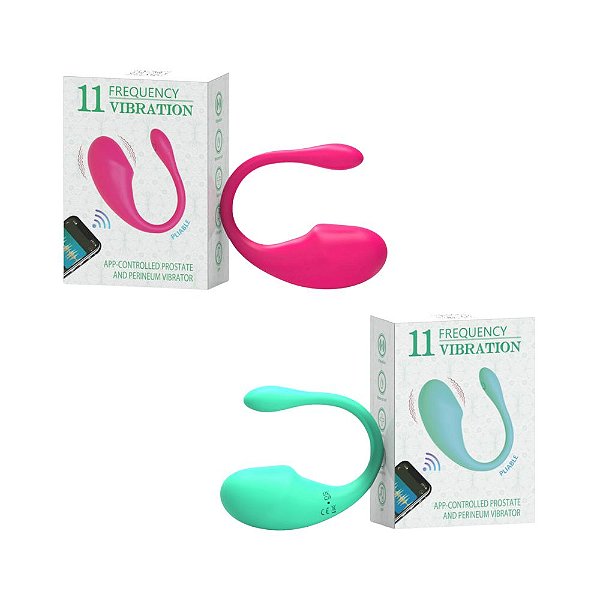 Estimulador Ponto G e Clitóris com Controle por App: 10 Vibrações