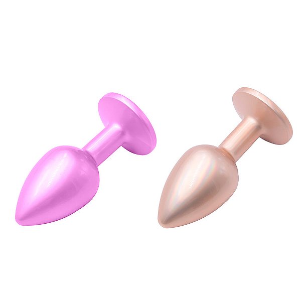 Plug Anal de Luxo com Pedra Acrílico – Design e Conforto