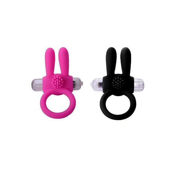 Anel Peniano de Silicone Flexível Com Cerdas: Vibração e Estimulação