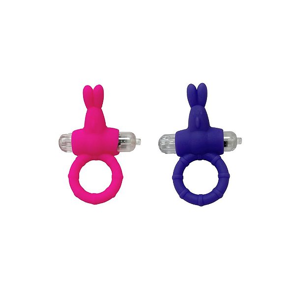 Anel Peniano de Silicone Flexível: Vibração e Estimulação