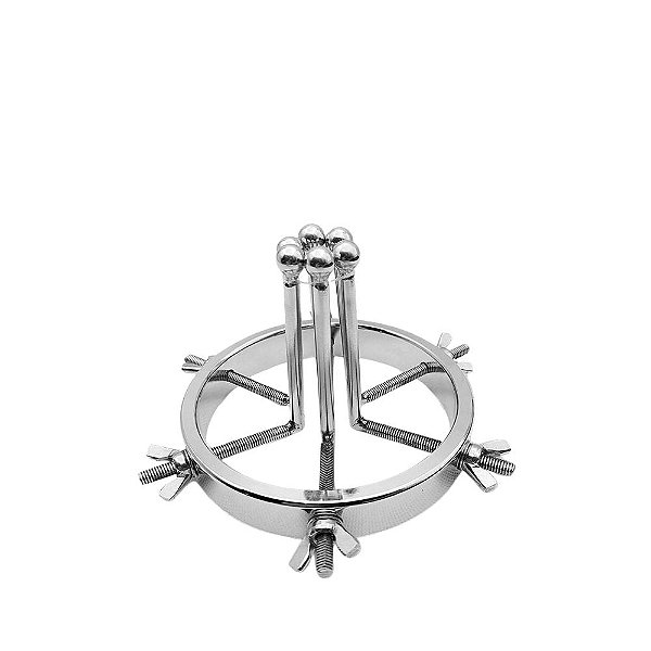 Plug Anal Expansor em Aço Inoxidável – Ajustável até 10,5 cm