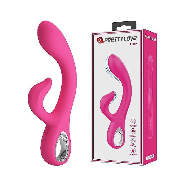 Vibrador de Ponto G e Clitóris: Estímulo Duplo - Pretty Love Fritz