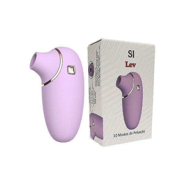 Vibrador de Pulsação Recarregável: 10 Modos de Prazer - Lev