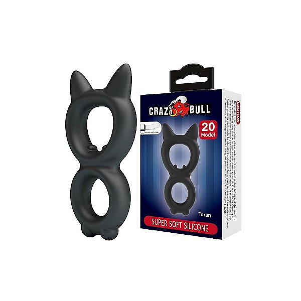 Anel Peniano Duplo: Estímulo e Desempenho - Crazy Bull Toran