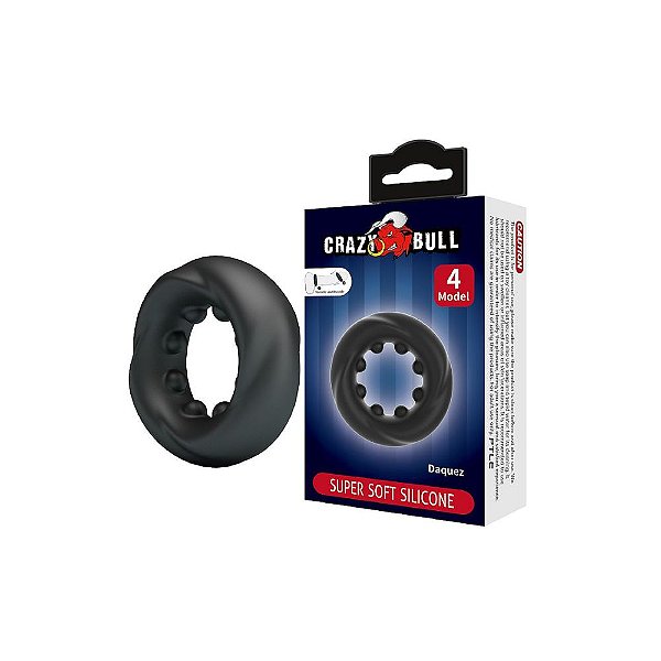 Anel Peniano em Silicone: Estímulo e Prazer -  Crazy Bull Daquez
