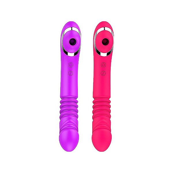 Vibrador Ponto G com Vai e Vem e Pulsação – 7 Modos